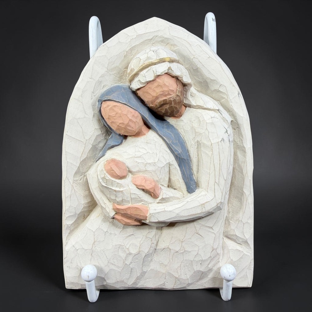 Willow Tree The Holy Family Plaque Susan Lordi Demdaco 2002 A Child Is Born 7.5"